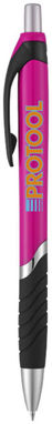 Кулькова ручка Turbo, колір рожевий, суцільний чорний - 10671303- Фото №3