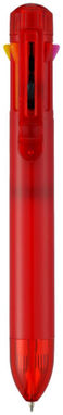 Багатостиржнева кулькова ручка Artist, колір червоний - 10671601- Фото №1