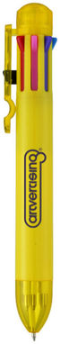 Багатостиржнева кулькова ручка Artist, колір жовтий - 10671604- Фото №3