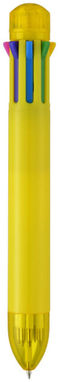 Багатостиржнева кулькова ручка Artist, колір жовтий - 10671604- Фото №5
