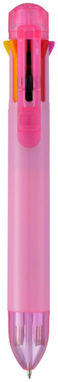 Багатостиржнева кулькова ручка Artist, колір рожевий - 10671605- Фото №1