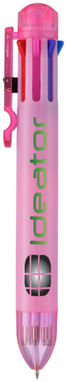 Багатостиржнева кулькова ручка Artist, колір рожевий - 10671605- Фото №3