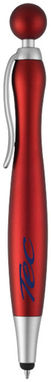 Кулькова ручка-стилус Naples, колір червоний - 10671902- Фото №2