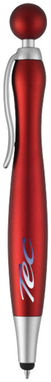 Кулькова ручка-стилус Naples, колір червоний - 10671902- Фото №3