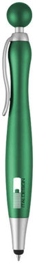 Кулькова ручка-стилус Naples, колір зелений - 10671904- Фото №2