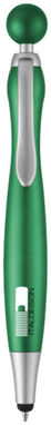 Кулькова ручка-стилус Naples, колір зелений - 10671904- Фото №4