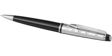 Кулькова ручка Expert de luxe, колір суцільний чорний, срібний - 10672601- Фото №6