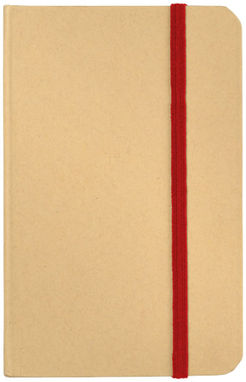 Блокнот Dictum А6, цвет натуральный, красный - 10673502- Фото №5