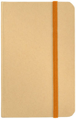 Блокнот Dictum А6, цвет натуральный, оранжевый - 10673504- Фото №5