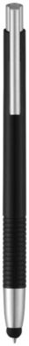 Кулькова ручка-стилус Giza, колір суцільний чорний - 10673700- Фото №1
