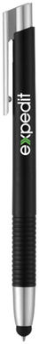 Шариковая ручка-стилус Giza, цвет сплошной черный - 10673700- Фото №2