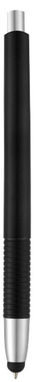 Кулькова ручка-стилус Giza, колір суцільний чорний - 10673700- Фото №5
