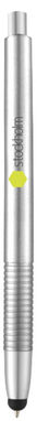 Шариковая ручка-стилус Giza, цвет серебряный - 10673703- Фото №3