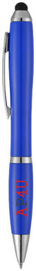 Кулькова ручка-стилус Nash, колір яскраво-синій - 10673900- Фото №3