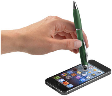 Шариковая ручка-стилус Nash, цвет зеленый - 10673902- Фото №4