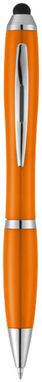 Кулькова ручка-стилус Nash, колір помаранчевий - 10673903- Фото №1