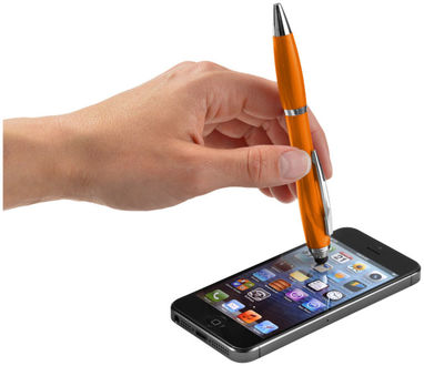 Шариковая ручка-стилус Nash, цвет оранжевый - 10673903- Фото №4