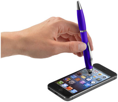 Шариковая ручка-стилус Nash, цвет пурпурный - 10673904- Фото №4