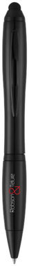 Шариковая ручка-стилус Nash, цвет сплошной черный - 10674000- Фото №4