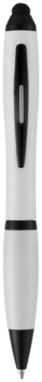 Кулькова ручка-стилус Nash, колір білий - 10674001- Фото №1