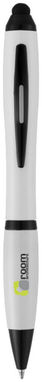 Кулькова ручка-стилус Nash, колір білий - 10674001- Фото №4