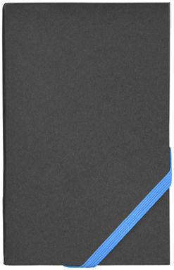 Блокнот Travers Junior А6, цвет сплошной черный, синий - 10674100- Фото №5