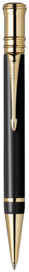 Шариковая ручка Duofold Premium, цвет сплошной черный - 10674600- Фото №4