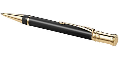 Кулькова ручка Duofold Premium, колір суцільний чорний - 10674600- Фото №5