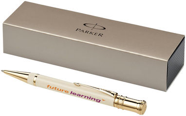 Кулькова ручка Duofold Premium, колір кольору слонової кістки - 10674602- Фото №2