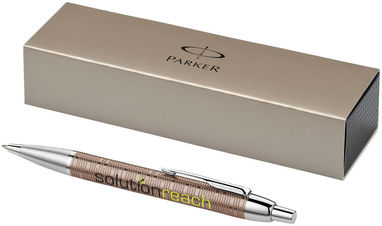Кулькова ручка IM Premium, колір коричневий - 10675600- Фото №2