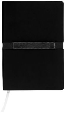 Блокнот Stretto А6, колір суцільний чорний - 10676300- Фото №6