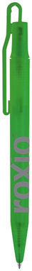 Кулькова ручка Huron, колір зелений прозорий - 10677503- Фото №2