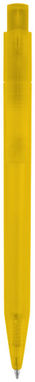 Кулькова ручка Huron, колір прозорий жовтий - 10677505- Фото №1