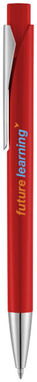 Кулькова ручка Pavo, колір червоний - 10677602- Фото №2