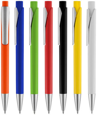 Кулькова ручка Pavo, колір червоний - 10677602- Фото №3