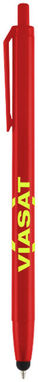 Шариковая ручка-стилус Norfolk, цвет красный - 10678002- Фото №2