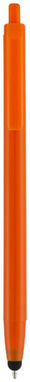 Кулькова ручка-стилус Norfolk, колір оранжевий - 10678004- Фото №1
