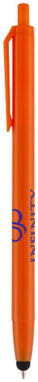 Кулькова ручка-стилус Norfolk, колір оранжевий - 10678004- Фото №2