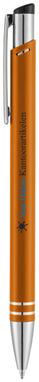 Шариковая ручка Hawk, цвет оранжевый - 10678104- Фото №2