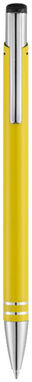 Кулькова ручка Hawk, колір жовтий - 10678105- Фото №1