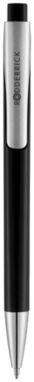 Кулькова ручка Pavo, колір суцільний чорний - 10678400- Фото №3