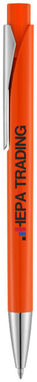 Кулькова ручка Pavo, колір оранжевий - 10678404- Фото №2