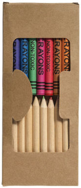 Набір з 19-ти олівців, колір натуральний - 10678800- Фото №6