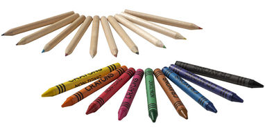 Набор из 19-ти карандашей, цвет натуральный - 10678800- Фото №8