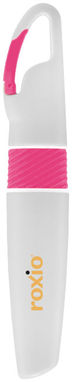 Маркер з карабіном Picasso, колір білий, рожевий - 10678900- Фото №2