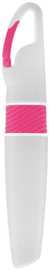 Маркер с карабином Picasso, цвет белый, розовый - 10678900- Фото №5