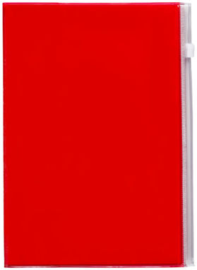 Блокнот Escape А5, цвет красный прозрачный - 10679401- Фото №3