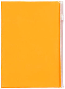 Блокнот Escape А5, колір помаранчевий прозорий - 10679404- Фото №3