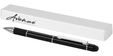 Шариковая ручка-стилус Ambria, цвет сплошной черный - 10680100- Фото №1