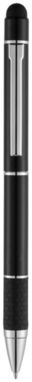 Кулькова ручка-стилус Ambria, колір суцільний чорний - 10680100- Фото №4